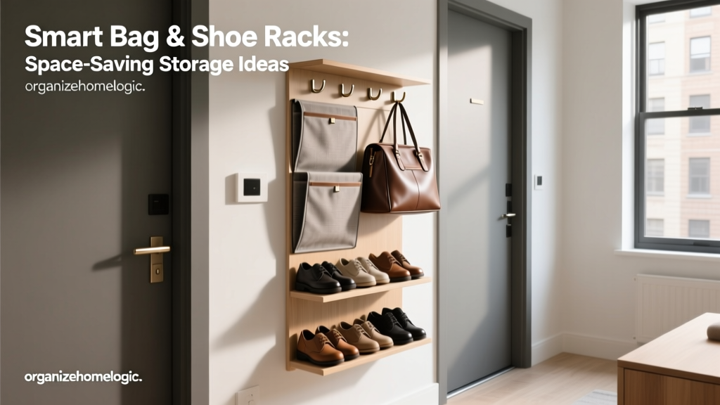 Smart Bag & Shoe Racks: Space-Saving Storage Ideas