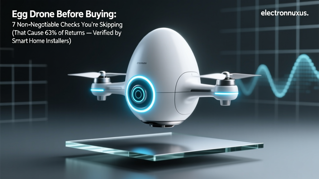 Egg Drone Before Buying: 7 Non-Negotiable Checks You’re Skipping (That Cause 63% of Returns — Verified by Smart Home Installers)