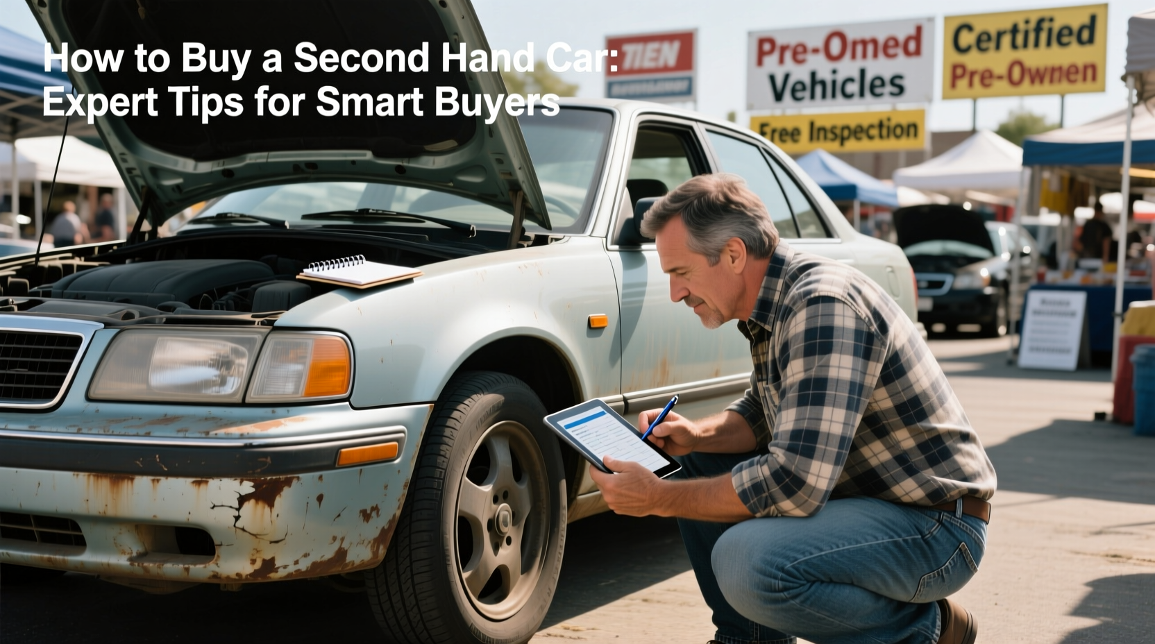 how to buy second hand car