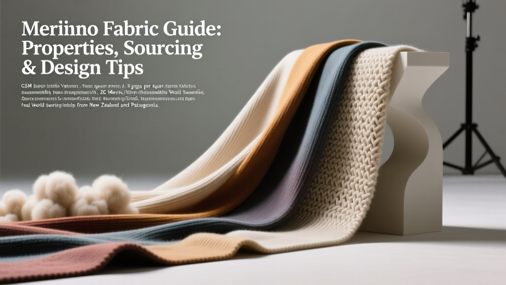 Merino Fabric Guide: Properties, Sourcing & Design Tips