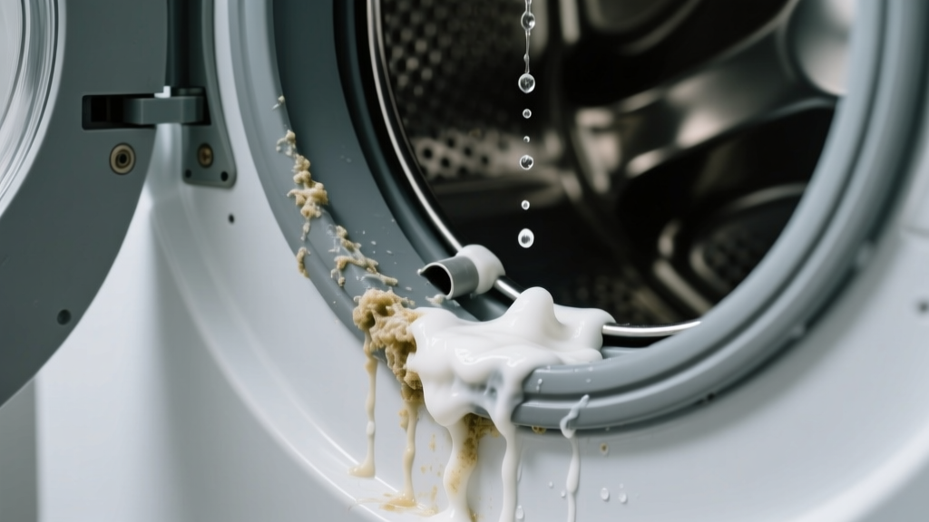Washer Leaving Soap Residue & Leaking Water: Quick Diagnosis