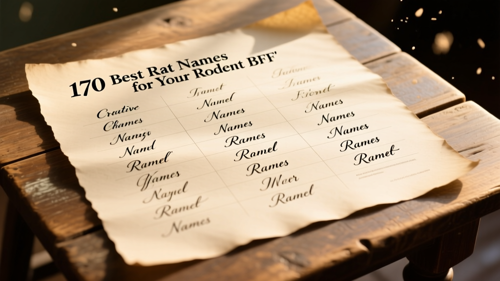 170 Best Rat Names for Your Rodent BFF