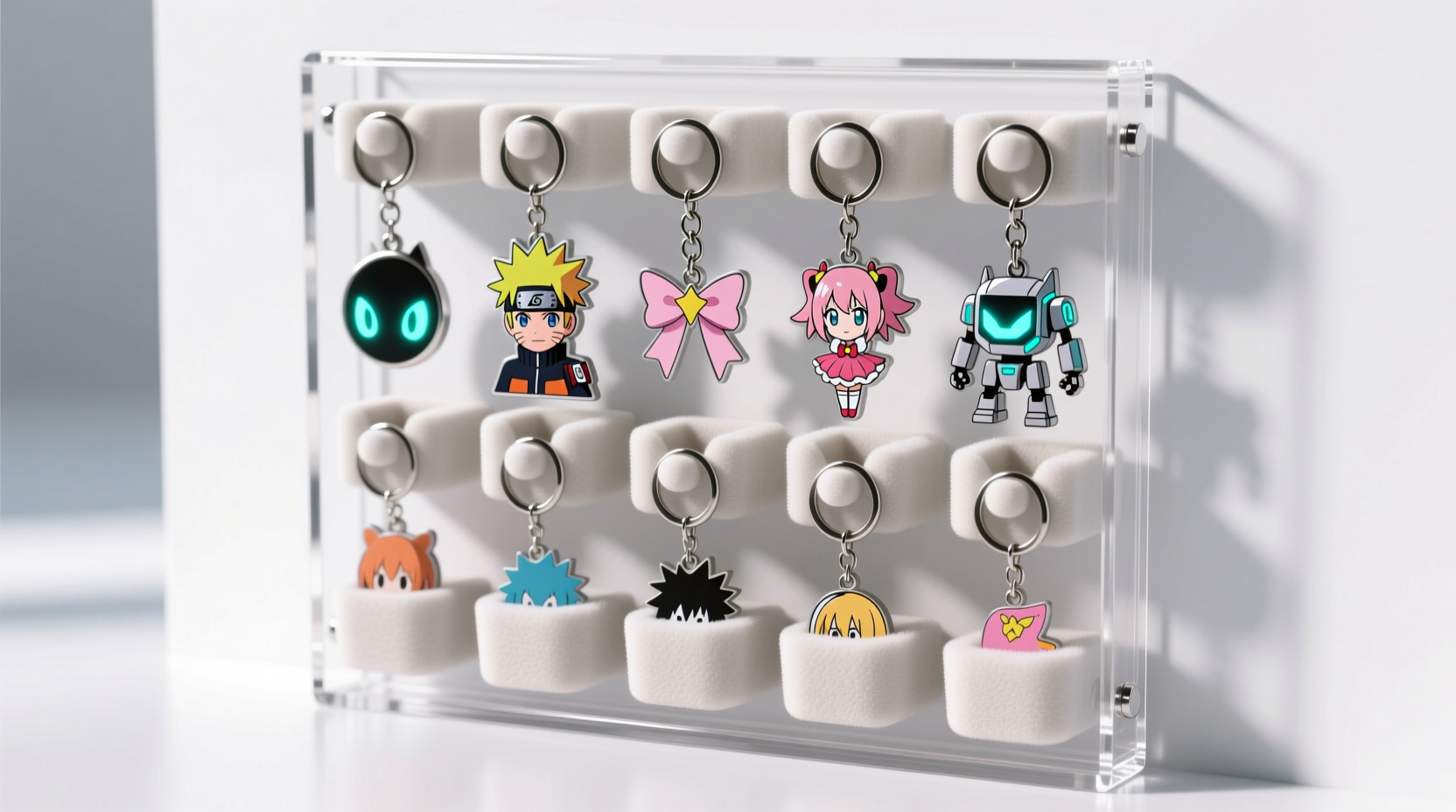 how to store anime keychains without tangling