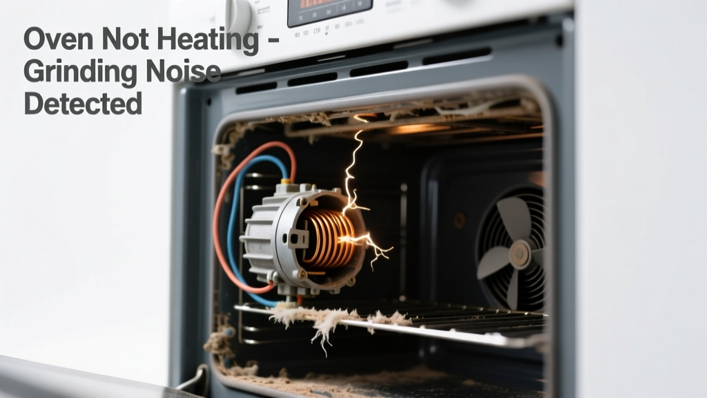 Oven Not Heating & Making Grinding Noise: Quick Diagnosis