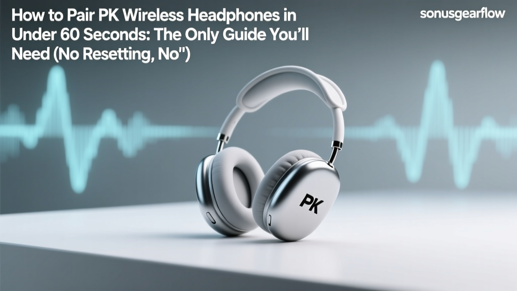 PK Wireless Headphones Pairing Guide (2026)