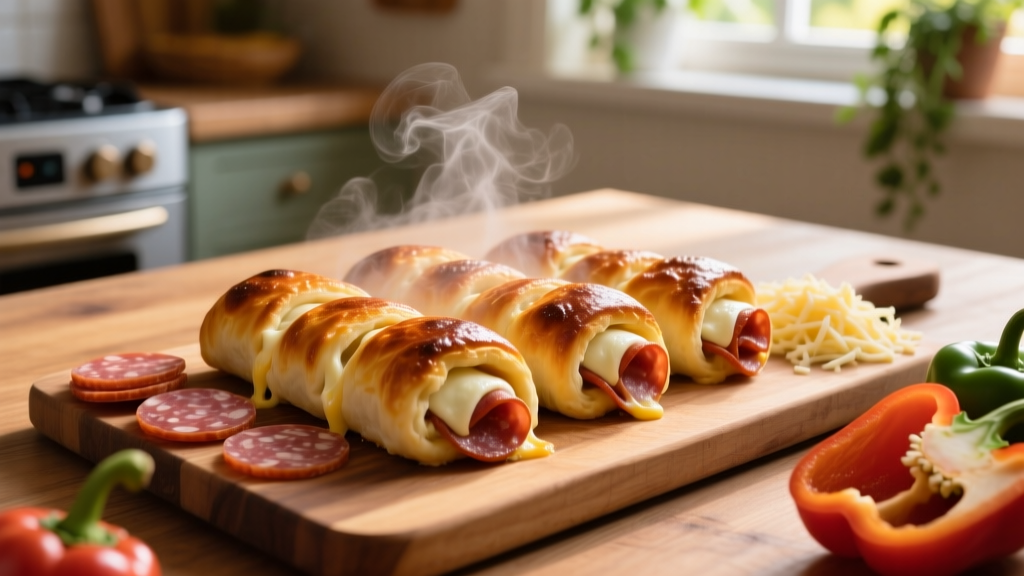 Air Fryer Pepperoni Rolls: Crispy, Cheesy in 12 Min