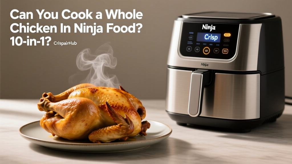 Can You Cook a Whole Chicken in Ninja Foodi 10-in-1?