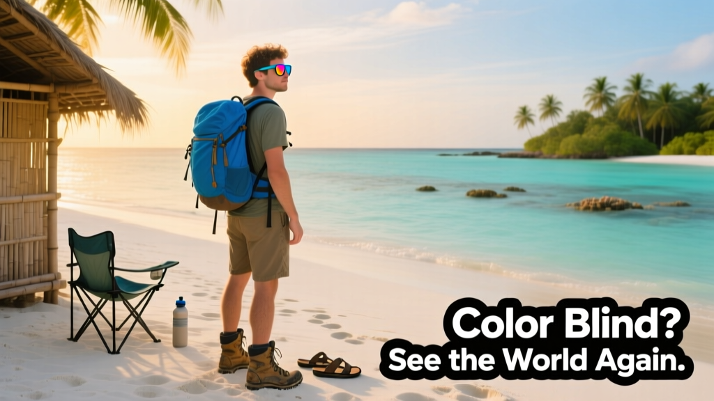 Color Blindness in the Maldives: Can EnChroma Glasses Unlock the Coral Reef?