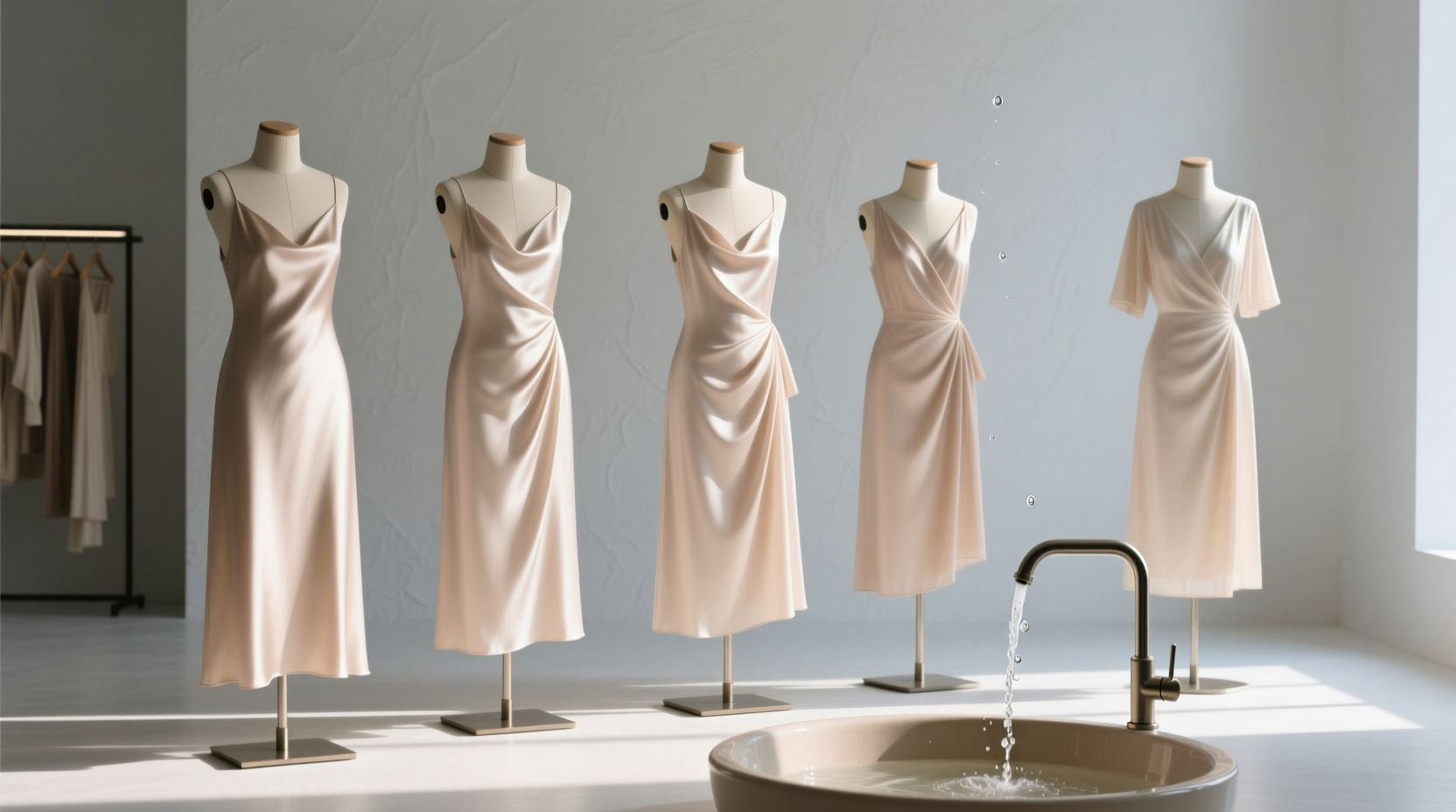 how to wash a bridesmaid dress at home Josette floral-embroidered shirred maxi dress in Yellow main image 1