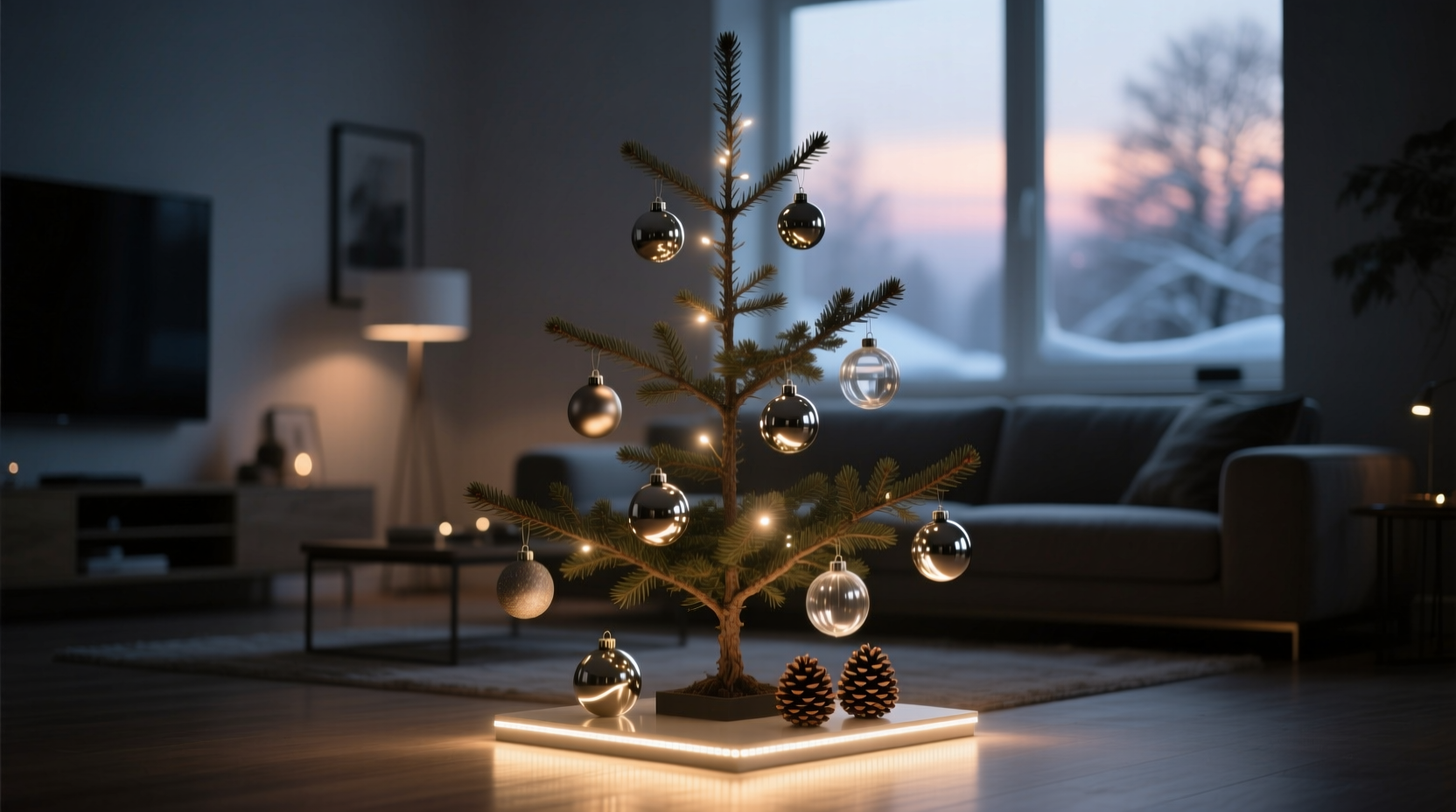 how to make a low light christmas tree glow brighter without adding bulbs