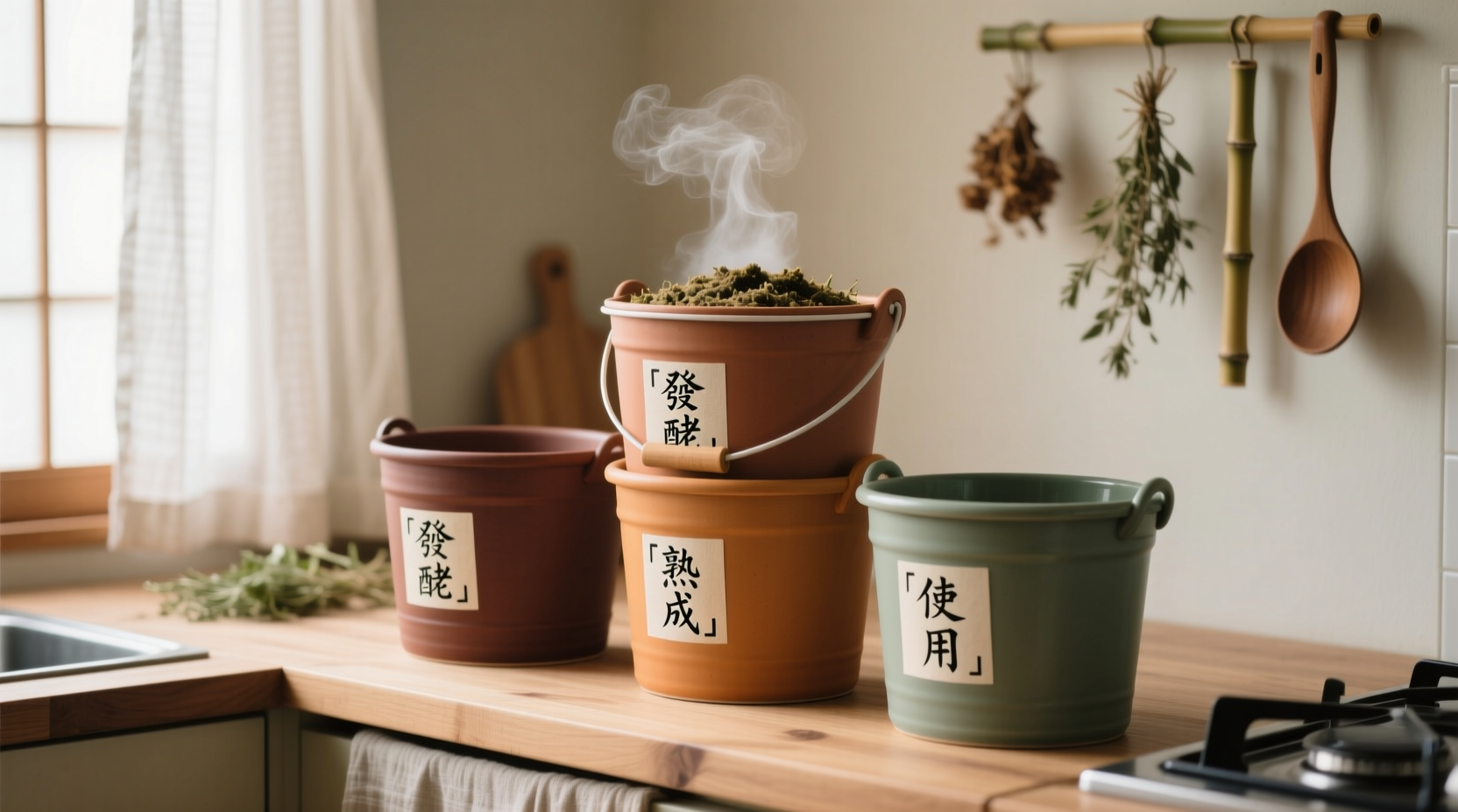 bokashi compost buckets