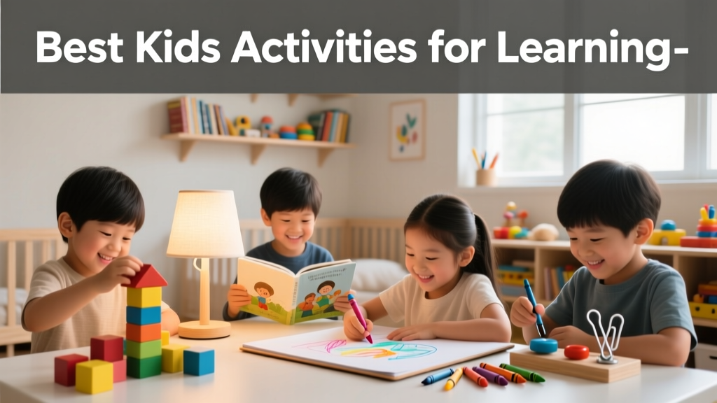 Best Kids Activities for Learning