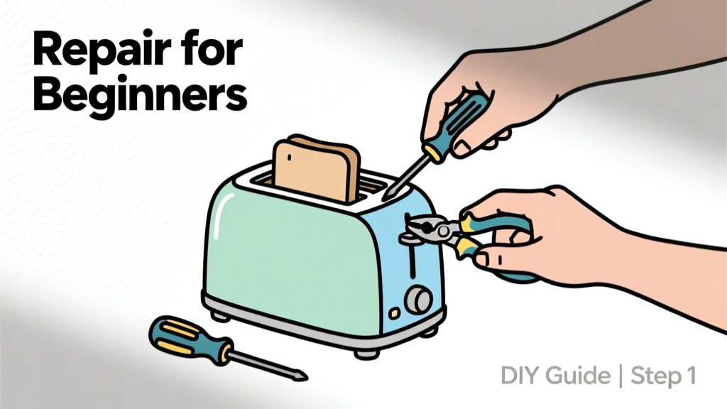 Repair For Beginners: Practical Skills, Essential Tools, and Step-by-Step Fixes You Can Start Today