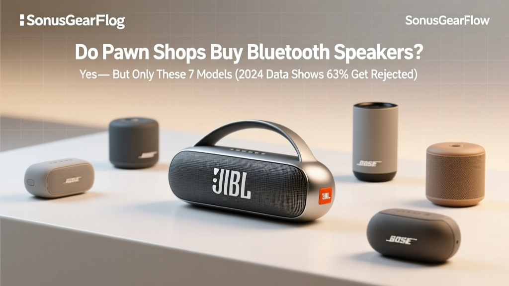 Do Pawn Shops Buy Bluetooth Speakers (2026)