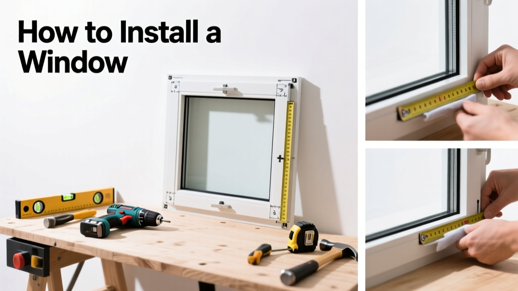 How to Install a Window: A Step-by-Step Home Repair Guide