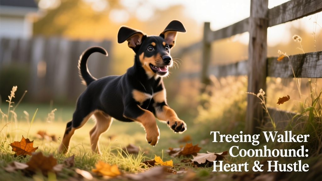 Treeing Walker Coonhound puppy