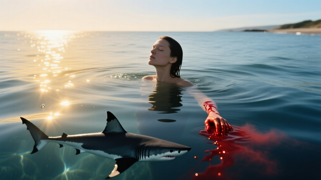 Blood and Shark: Combined Dream Symbolism