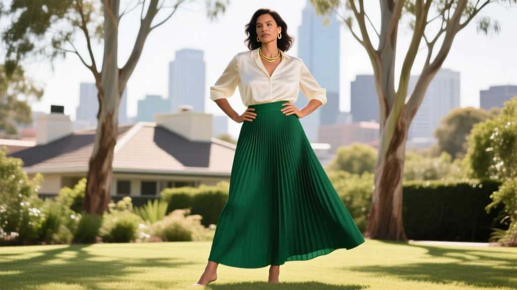 How to Wear a Maxi Skirt Without Looking Frumpy
