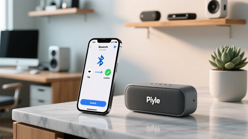 Pyle Bluetooth Speaker iPhone Pairing Guide (2026)