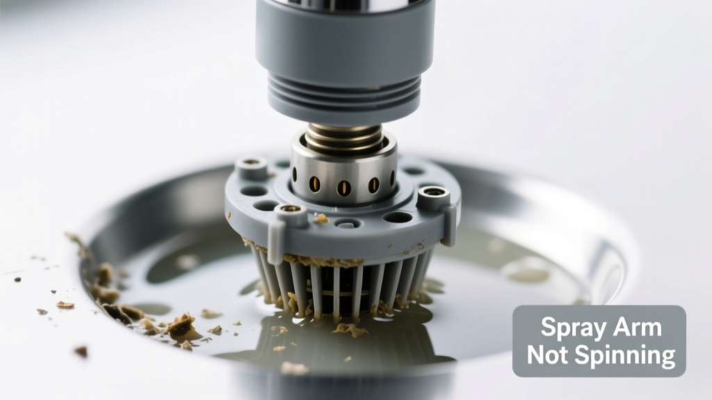 Dishwasher Spray Arm Not Spinning: Quick Diagnosis