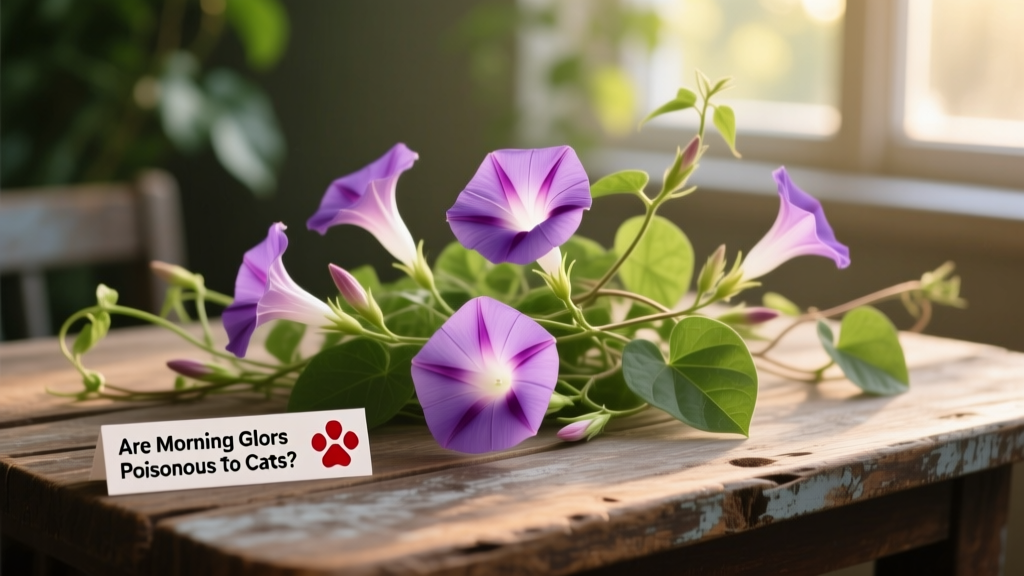Are Morning Glories Poisonous to Cats? Vet-Approved Risks & Facts