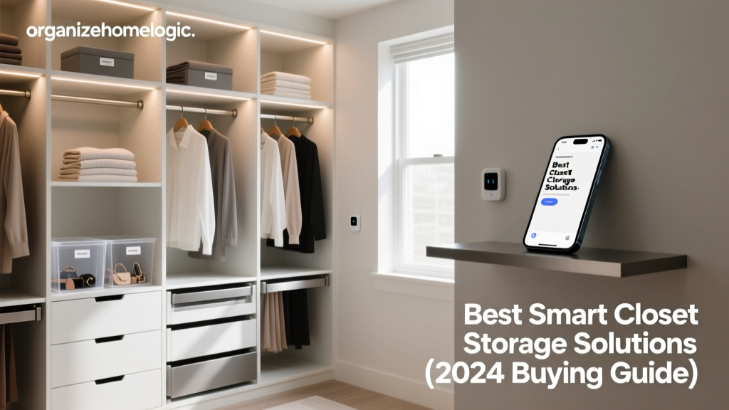 Best Smart Closet Storage Solutions (2024 Buying Guide)