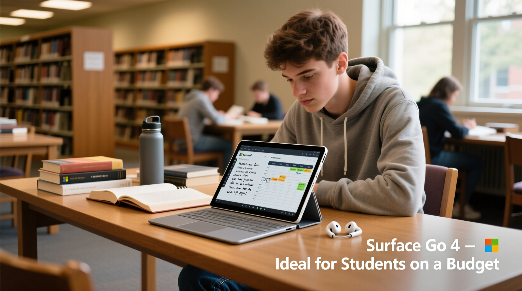 is the microsoft surface go 4 practical for college students on a budget