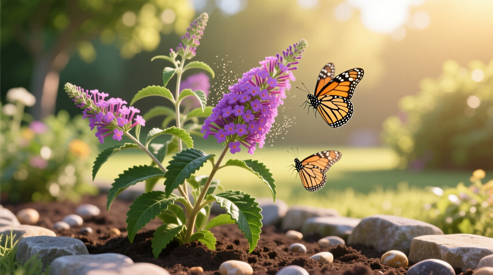 butterfly bush light requirements