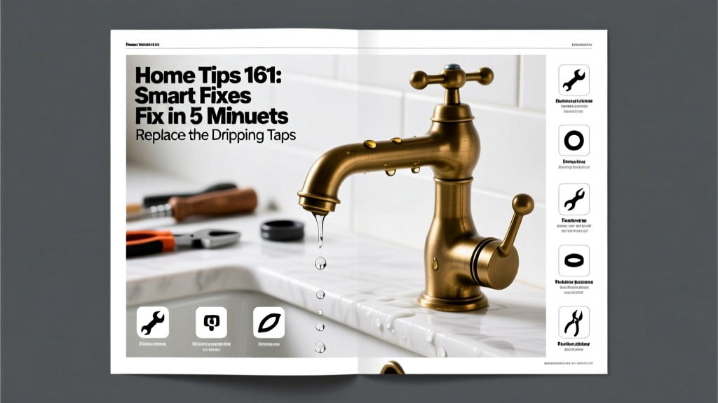 Home Tips 161: Smart Fixes for Leaky Faucets & Dripping Taps