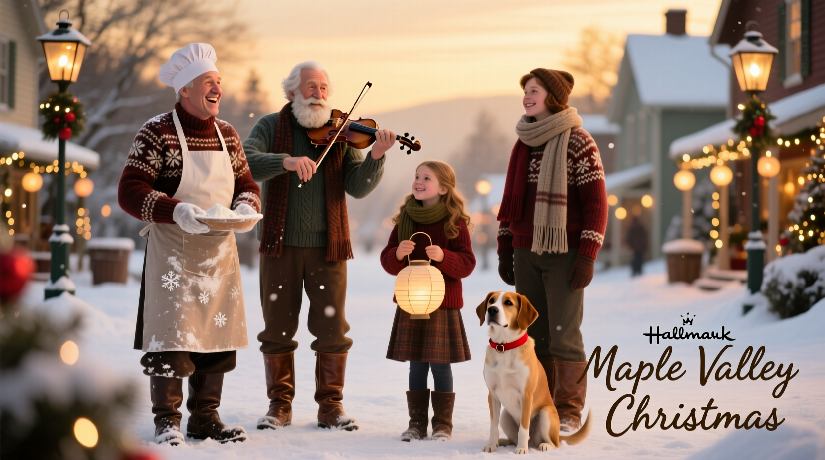 a maple valley christmas cast