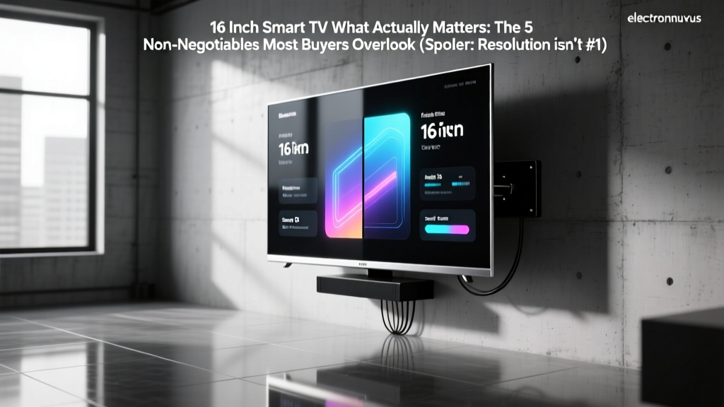 16 Inch Smart TV What Actually Matters: The 5 Non-Negotiables Most Buyers Overlook (Spoiler: Resolution Isn’t #1)