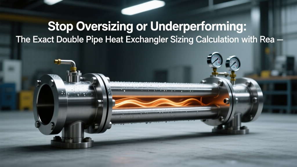 Double Pipe Heat Exchanger Sizing: Exact TEMA Calculations