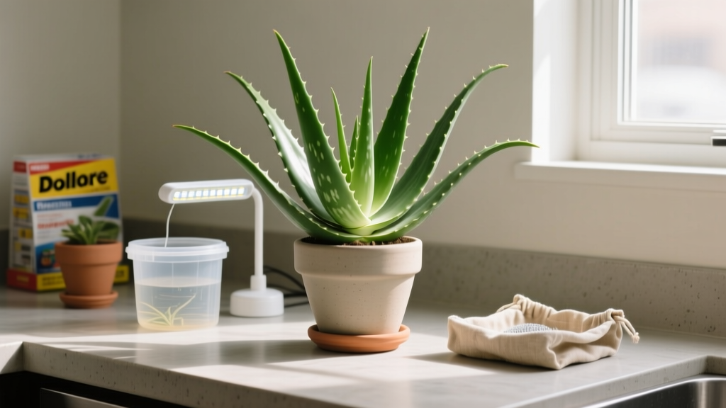 How to Grow Large Indoor Aloe Plants for Under $20
