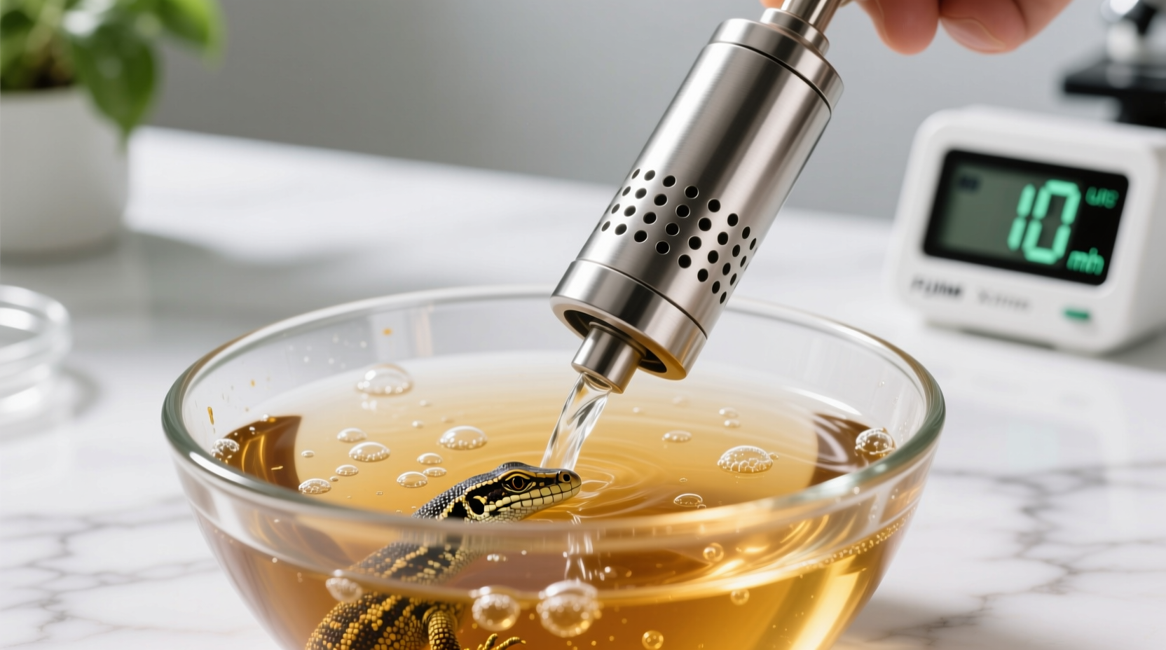 eco friendly cleaning tips sanitize reptile misting nozzles