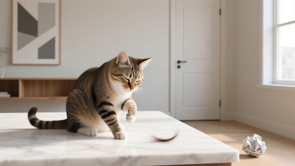 Why Cats Change Behavior for Grooming