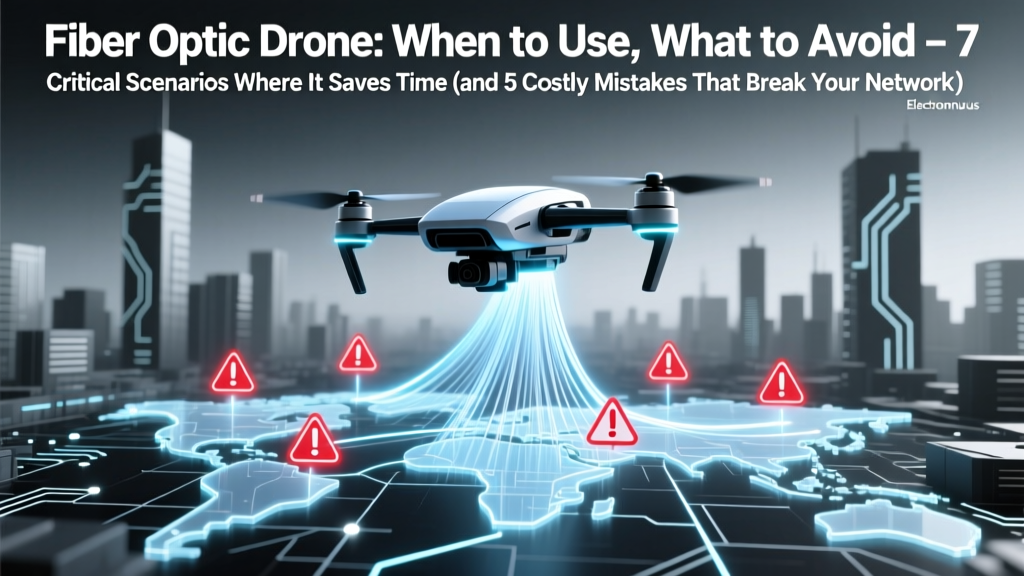 Fiber Optic Drone When To Use What To Avoid: 7 Critical Scenarios Where It Saves Time (and 5 Costly Mistakes That Break Your Network)