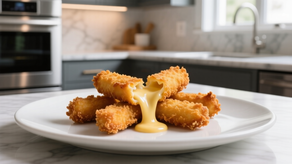 Perfect Air Fryer Frozen Cheese Sticks (Crispy & Leak-Free!)