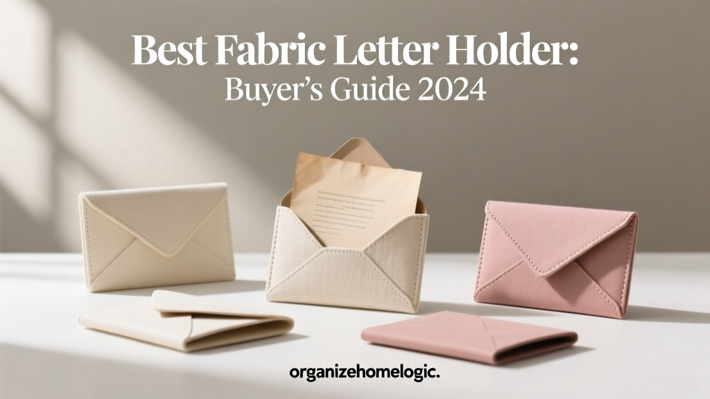 Best Fabric Letter Holder: Buyer’s Guide 2024