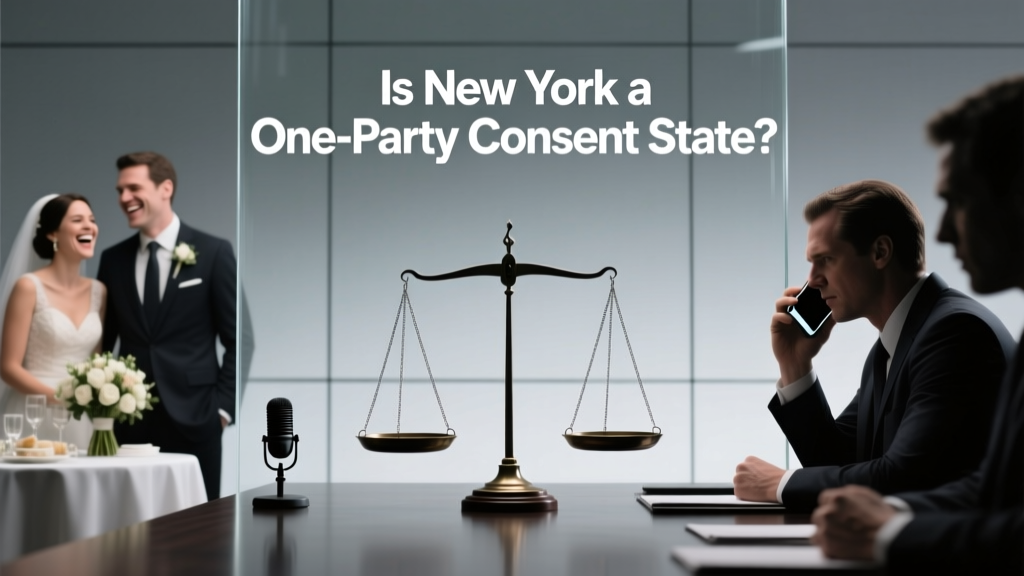 NY One-Party Consent: Recording Rules for Events (2026)