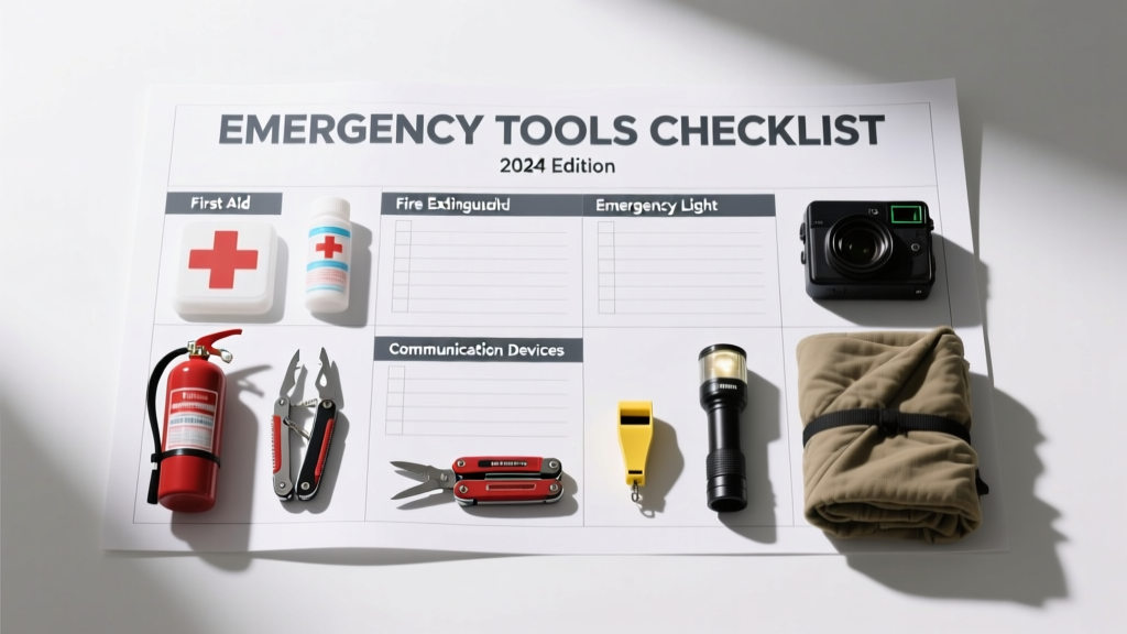 Emergency Tools Checklist: What Every Homeowner Needs to Survive Power Outages, Storms, and Sudden Breakdowns