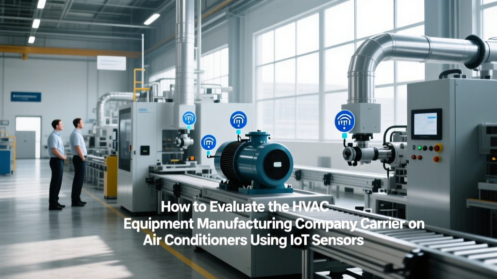 How to Evaluate the HVAC Equipment Manufacturing Company Carrier on Air Conditioners Using IoT Sensors