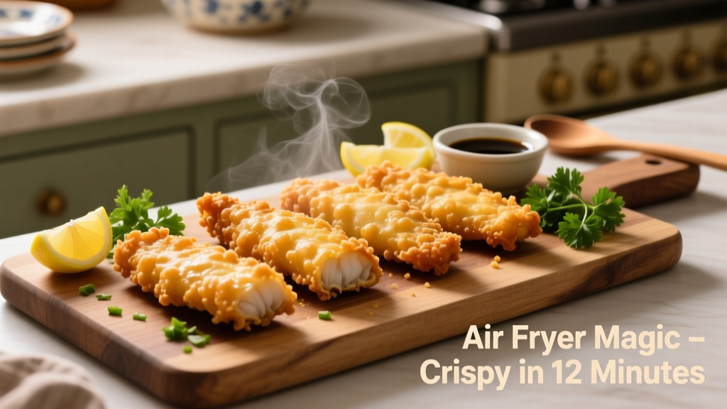 Crispy Frozen Battered Haddock in Air Fryer (Easy!)