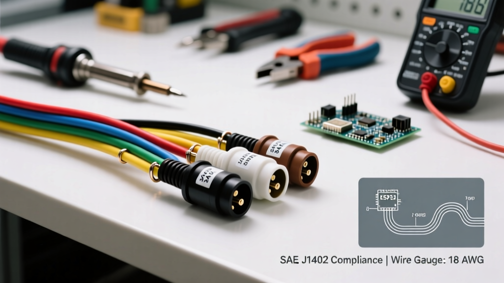 Code-Compliant Wiring Diagram for 7 Wire Trailer Plug Setups