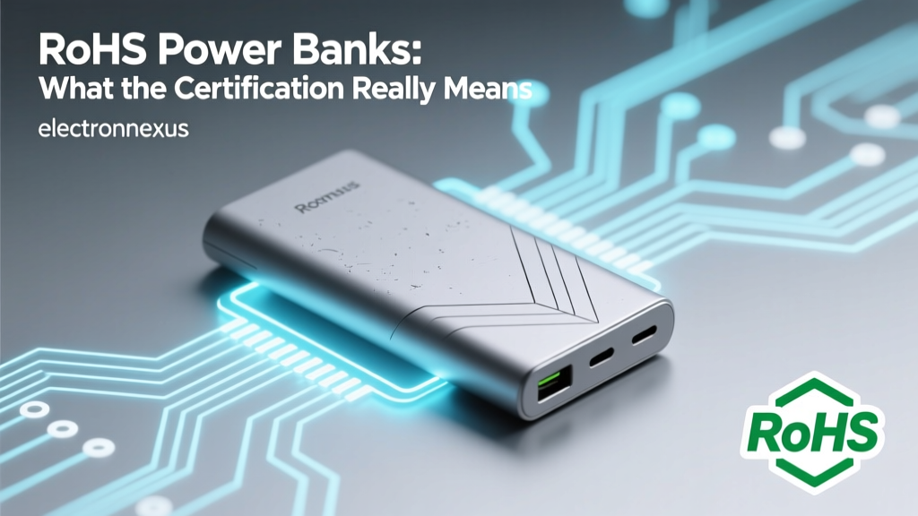 RoHS Power Banks: What the Certification Really Means