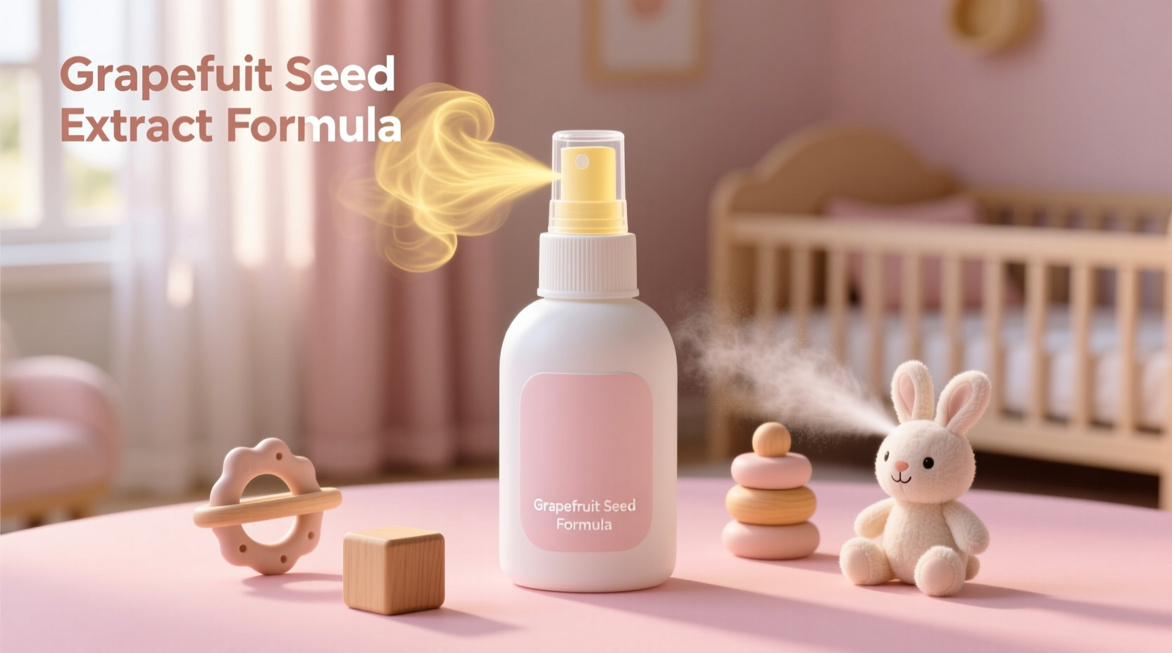 sanitize baby toys with grapefruit seed extract