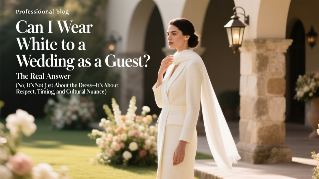 Can I Wear White To A Wedding As A Guest (2026)