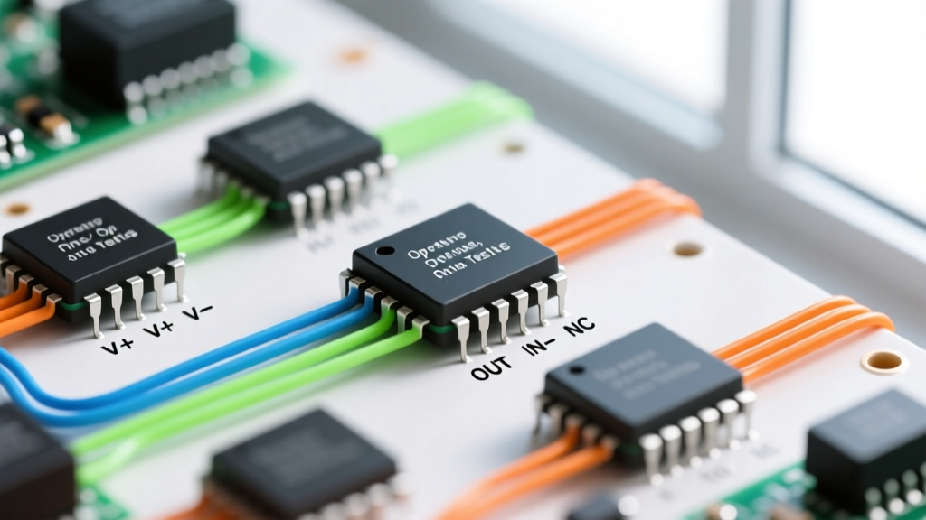 Understanding the Pins of Op Amp ICs: Pinouts, Circuits, and Testing