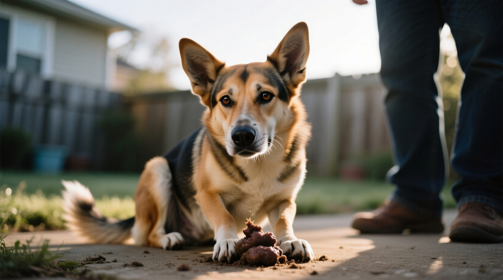 why does my dog stare at me while pooping the psychology behind the behavior