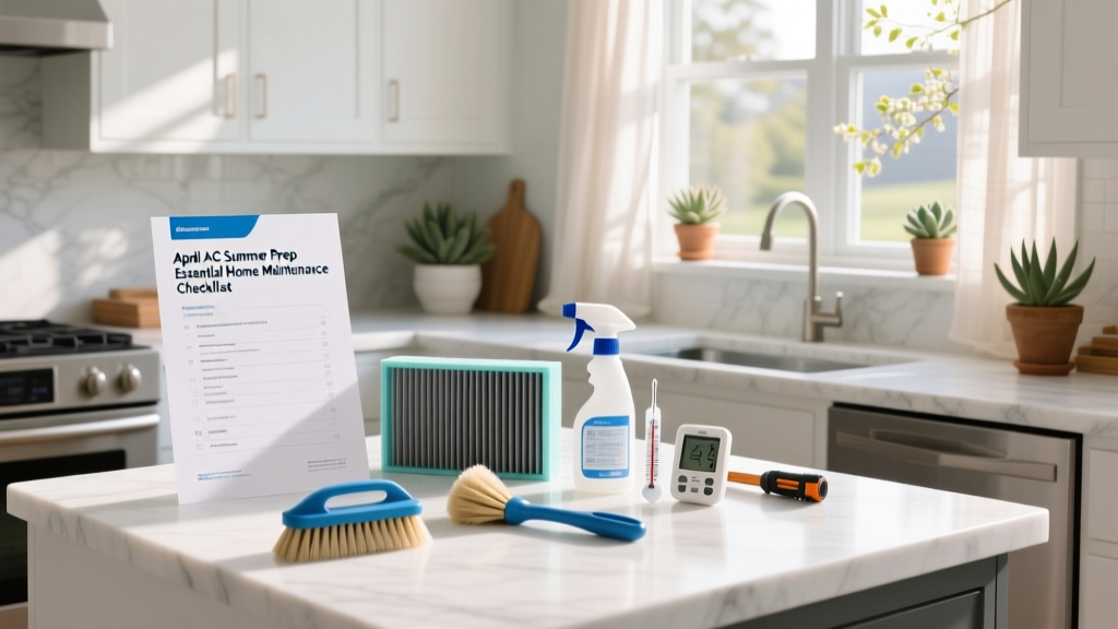 April AC Summer Prep: Essential Home Maintenance Checklist