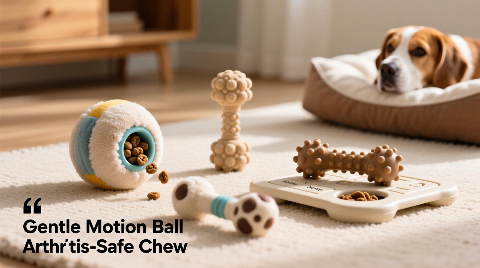 best toys for senior dogs with arthritis that still encourage movement